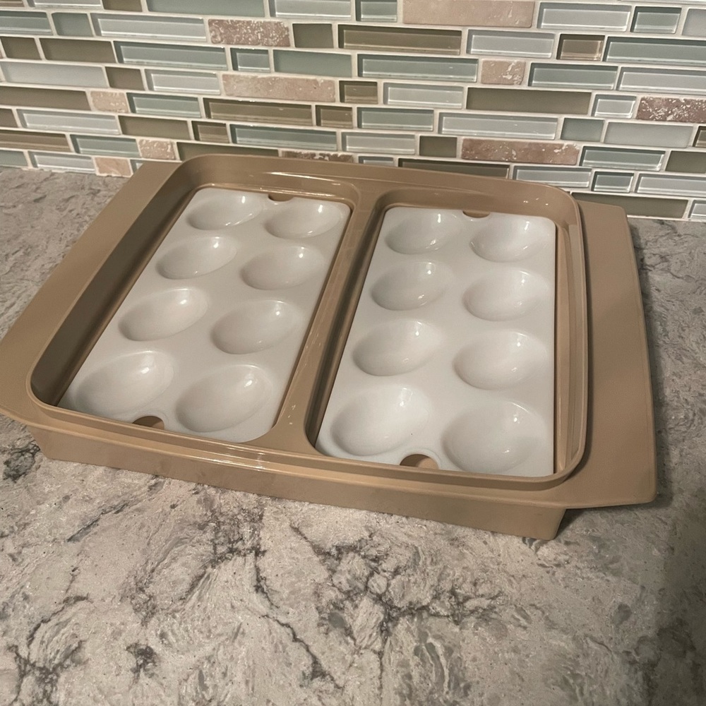 Versatile Tupperware Egg/Food Storage/Carrier